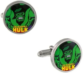 İnanılmaz Hulk Hulk SMASH Kol Düğmeleri-Resmi olarak MARVEL tarafından Lisanslanmıştır