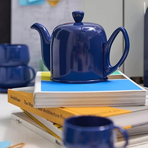 DEGRENNE Salam Çaydanlık ve 2 Kupa Hediye Kutusu-Tek Renkli