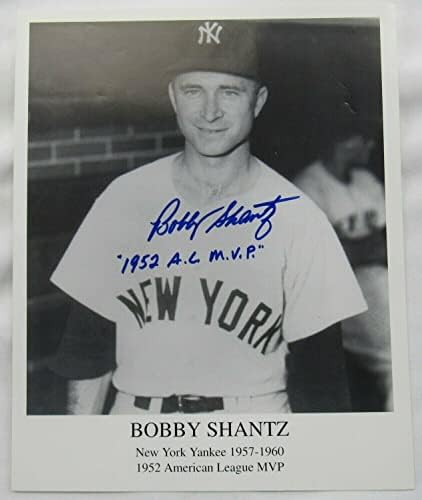 Bobby Shantz İmzalı Otomatik İmza 8x10 Fotoğraf III - İmzalı MLB Fotoğrafları