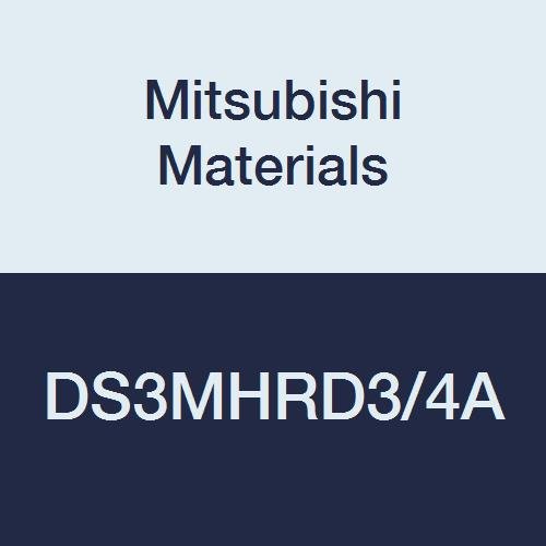Mitsubishi Malzemeleri DS3MHRD3 / 4A DS3MHR.A Serisi Karbür Elmas Yıldız Freze, Orta Flüt, Yüksek Sarmal 45°, Alüminyum
