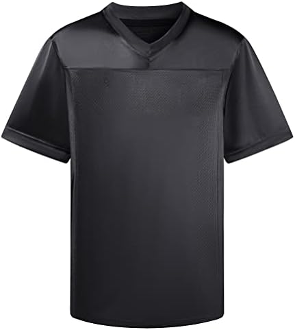 Plsooy erkek Boş Futbol Forması, Amerikan futbolu Forması, spor tişört, Boyut S-5XL