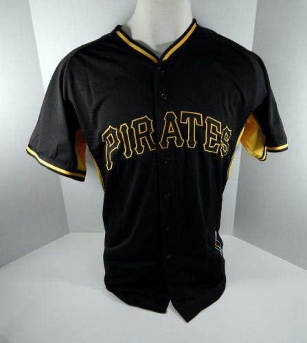 2014 Pittsburgh Pirates Chase d'arnaud 15 Oyun Kullanılmış Siyah BP ST Forması 948 - Oyun Kullanılmış MLB Formaları