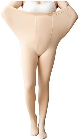 XCWER Bayan Polar Astarlı Kış Tayt Artı Boyutu Süper Streç Yüksek Waisted Termal Sıcak Yoga Pantolon