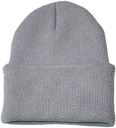 Yangyy Unisex Örgü Bere Kap Hımbıl Sıcak Kış kayak şapkası Hip Hop Kafatası Kap Erkekler ve Kadınlar için