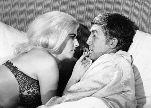 Amerikalı Bir Eşin Gizli Hayatı 1967 Edy Williams Patrick O'NEAL yatak 5x7 fotoğraf
