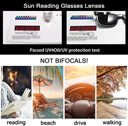 OCCI CHIARI Bifokal okuma güneş gözlüğü Kadınlar Büyük Boy mavi ışık engelleme Güneş okuyucular açık UV400 1.0 1.5