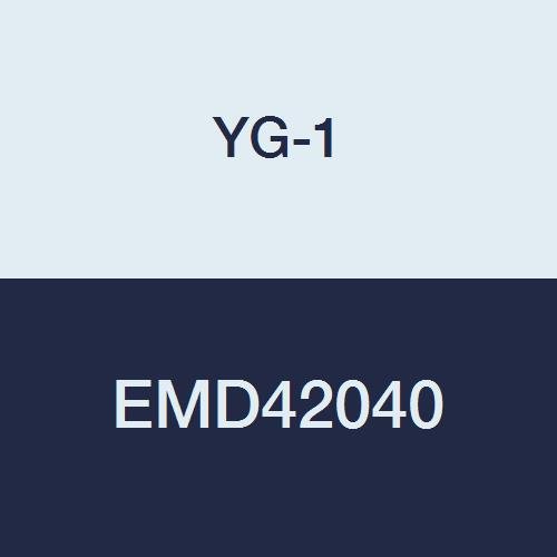 YG-1 EMD42040 Karbür V7 Değirmen Çelik Freze, 4 Flüt, Çoklu Sarmal, Kısa Uzunluk, 54 mm Uzunluk, 4,0 mm