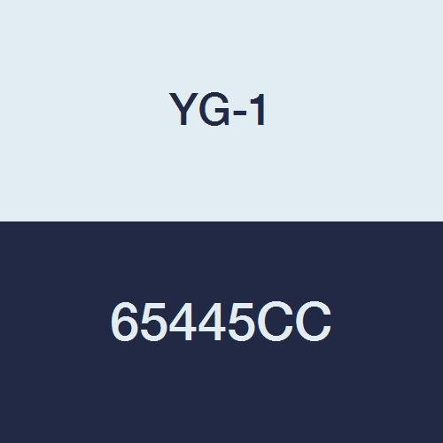 YG - 1 65445CC HSSCo8 Kaba Freze, Çok Flüt, Uzun Uzunluk, Kaba Adım, Merkez Kesme, TiCN Kaplama, 6-1/2 Uzunluk, 1-1/4