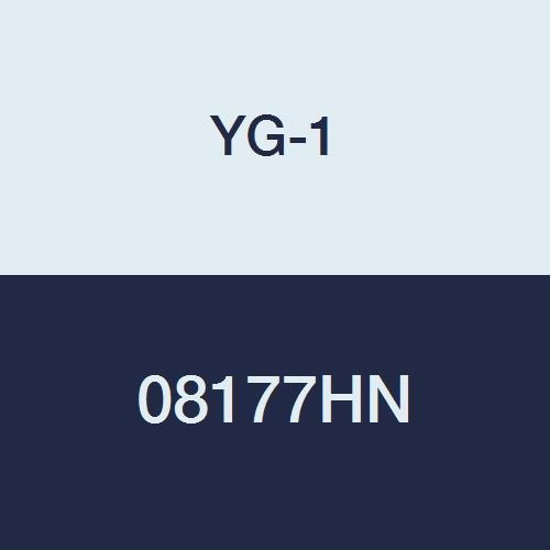 YG-1 08177HN HSS End Mill, 6 Flüt, Uzun Uzunluk, Merkez Kesme, Kalay Kaplama, 6-1/2 Uzunluk, 1