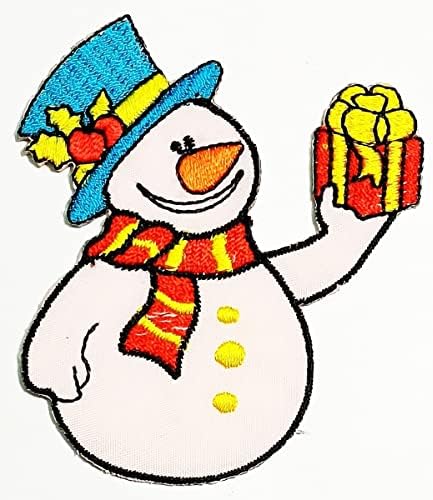 Kleenplus 3 Adet. Pembe Kardan Adam Noel Yama Çizgi Roman Çocuklar Karikatür Yamalar İşlemeli Yamalar Giydirmek için