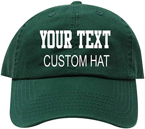 MÜREKKEP DİKİŞ Özelleştirilmiş Monogramlı Kişiselleştirilmiş Pamuklu Beyzbol Şapkası-Çeşitli Seçenekler