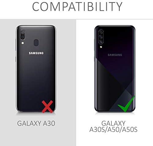 kwmobile TPU Silikon Kılıf Samsung Galaxy A50 ile Uyumlu - Yumuşak Kaplamalı İnce Telefon Kılıfı-Lavanta