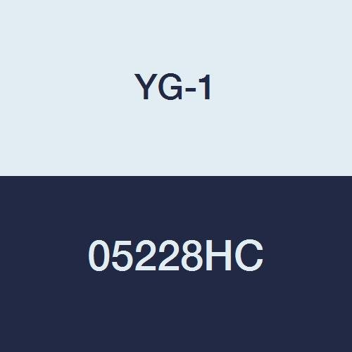 YG-1 05228HC HSS End Mill, 6 Flüt, TiCN Kaplama, Uzun Uzunluk, 6-1/2 Uzunluk, 2