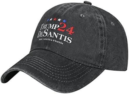 De Santis 2024 beyzbol şapkası Yıkanabilir Ayarlanabilir Baba Şapka erkek Kadın Sandviç Kap