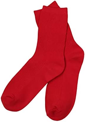 SHENHE kadın Nervürlü Örgü Yastıklı Atletik Koşu Orta Buzağı Ekip Çorap