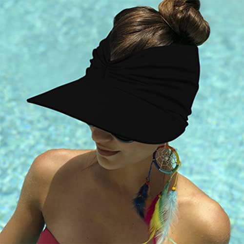 Bayan Güneşlik Şapka Geniş Ağızlı UPF 50 + UV Koruma şapkası, Kadınlar için Yaz Plaj Spor şapkaları