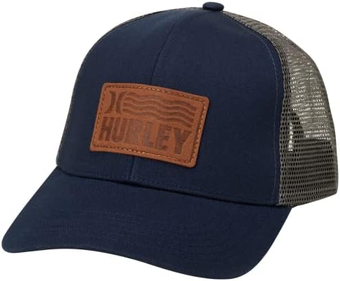 Hurley Yama Kavisli Ağız Snap Back kamyon şoförü şapkası