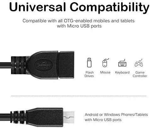 VOLT PLUS TECH Mikro USB OTG, Sony Xperia XA, P, Z5, Z3, Z3v, Z2, E5'inizle Uyumludur Doğrudan Hareket Halindeyken