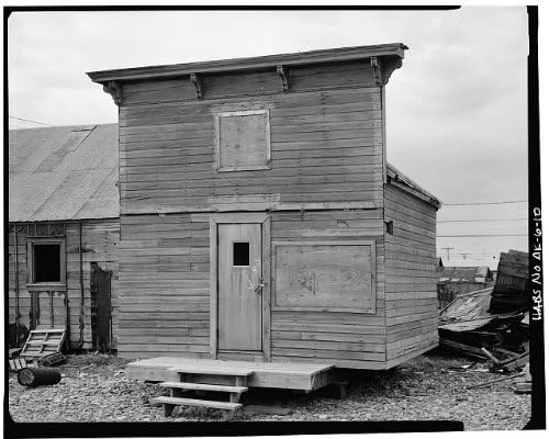 Tarihselfindings Fotoğraf: Nome Şehri, Nome Sayım Alanı,Alaska, AK, William J Rowe Binası, Moore Yolu