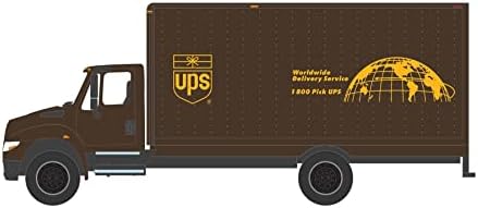 2013 Uluslararası Durastar Kutusu Van, UPS-Greenlight 33240B/48-1 / 64 Ölçekli pres döküm model araba