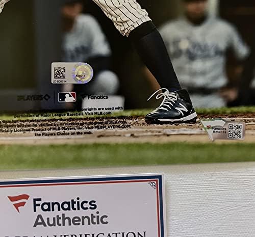 DJ LeMahieu İmzalı İmzalı Parlak 8x10 Fotoğraf New York Yankees-MLB / Fanatikler Doğrulandı