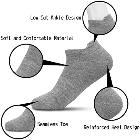 ZERULETS Erkek çorap Atletik Ayak Bileği Çorap Çocuklar Düşük Kesim Çorap Kızlar Siyah Gri Beyaz 25 pairs 1-14 Yıl