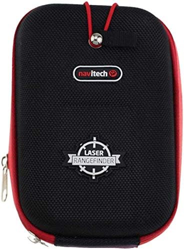Navitech Siyah EVA sert çanta / Telemetre Kapağı ile Uyumlu TACKLİFE Golf Telemetre