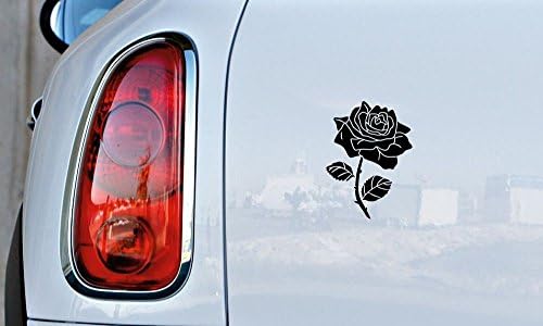 Çiçek Gül Sürüm 6 Araba Vinil Sticker Çıkartması Tampon Sticker Oto Arabalar Kamyonlar için Cam Özel Duvarlar Windows