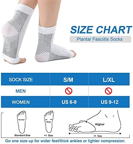 3 Pairs Yatıştırmaya Rölyef Çorap Nöropati Ağrı, Nöropati Çorap Kadınlar için Rölyef Şişmiş Ayak ve Ayak Bilekleri