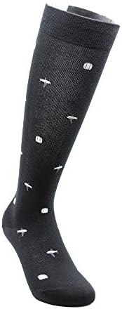 RELAXSAN 820 Unisex pamuklu destek çorapları 15-20 mmHg dereceli sıkıştırma, %100 Made in Italy