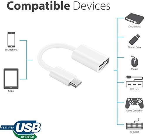 Klavye, Flash Sürücüler, fareler vb.Gibi Hızlı, Doğrulanmış, Çoklu kullanım İşlevleri için TCL 20 R 5G için OTG USB-C