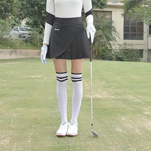 Kadın Golf Çorap Açık Eğlence Güneş Koruyucu Çorap Nefes Ince Spor Çorap Yumuşak Elastik diz üstü çorap Tenis