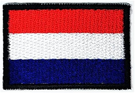 Kleenplus 3 adet. 1. 1X1. 6 İNÇ. Mini Hollanda Bayrağı Yama Askeri Taktik Bayrak Amblemi Üniforma Kostüm Dikmek Demir