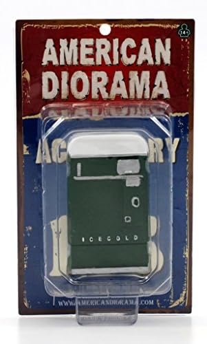 1 Adet Otomat Aksesuar Diorama Yeşil 1:18 Ölçekli Modeller Amerikan Diorama 23981G