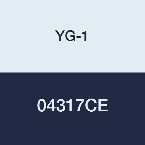YG-1 04317CE HSSCo8 End Mill, 4 Flüt, Normal Uzunluk, TiAlN-Extreme Finish, 3-1 / 4Uzunluk, 15/32