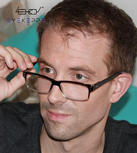 Eyekepper, Erkekler için Birlikte Verilen 5 Paket Klasik Okuma Gözlüklerinde %10 Tasarruf ve 4 Paket iki tonlu Okuyucular