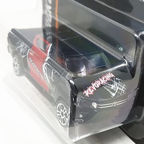 Revo Model Araba Ölçeği 1: 64 (3 inç araba) Siyah / Kırmızı Renk Serisi 4 Tekerlekli Stilleri D5S-MJ Ref 292K Uzun