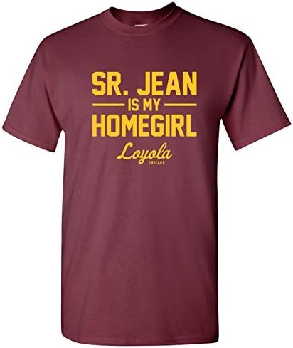 UGP Kampüs Giyim Loyola Chicago Ramblers Kardeş Jean Benim Homegirl, Takım Renk T Shirt
