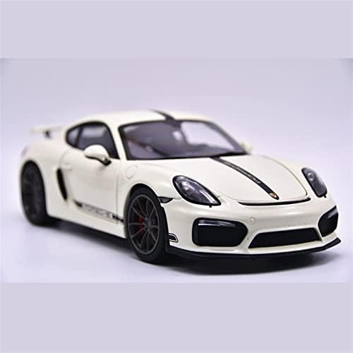 YÜKSEK Ölçekli Model Araçlar Porsche 911 718 Cayman GT4 Simülasyon Alaşım Ölçekli araba Koleksiyonu Modeli 1: 18 Model