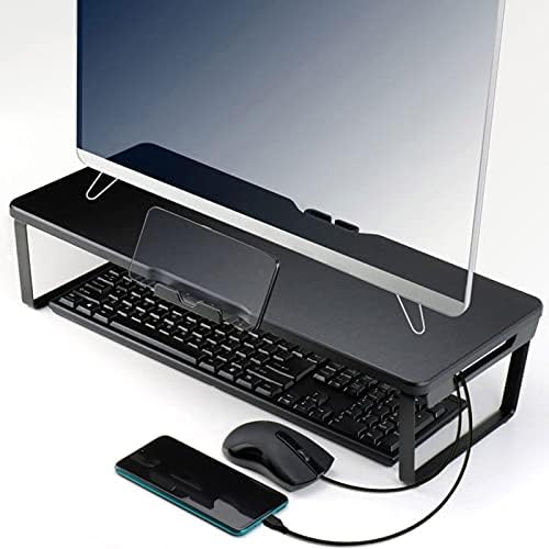 WJCCY bilgisayar standı Vinç Alüminyum Alaşımlı Ahşap Bilgisayar Dizüstü Kaldırma Kurulu Ekran Standı