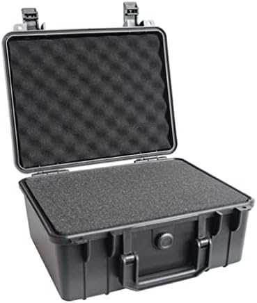 TJLSS Güvenlik Alet Alet Kutusu ABS Plastik saklama kutusu Ekipmanları Alet Çantası Açık Bavul İçinde Köpük ile (Renk