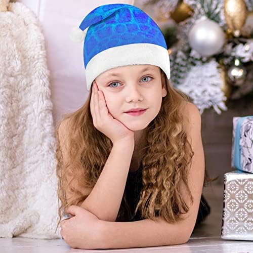 Mavi Ejderha Cilt Noel Santa Şapka Kırmızı Noel Kap Tatil İyilik Yeni Yıl Şenlikli Parti Malzemeleri