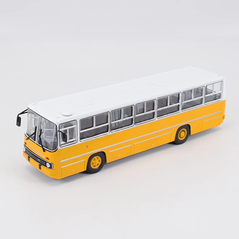 Sovyet Otobüs SSCB Macar IKARUS-260 Otobüs Sarı-Beyaz 1/43 ABS Kamyon Önceden Yapılmış Model