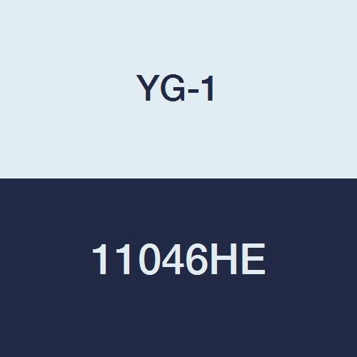 YG-1 11046HE HSS Çift Uçlu Freze, 2 Flüt, Normal Uzunluk, TiAlN-Extreme Finish, 3-1/8 Uzunluk, 15/64