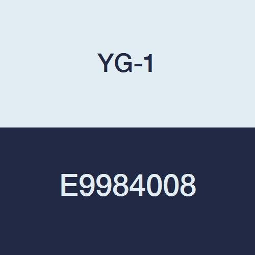 YG-1 E9984008 Premium HSS-PM Uç Frezesi, 2 Flüt, Normal Uzunluk, Çift, Kaplamasız Kaplama, 3-1 / 16 Uzunluk, 1/8