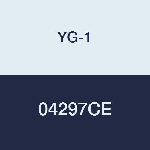 YG - 1 04297CE HSSCo8 End Mill, 4 Flüt, Düzenli Uzunluk, TiAlN-Extreme Finish, 2-7/16 Uzunluk, 1/4