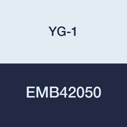 YG-1 EMB42050 5.0 mm Karbür V7 Değirmen INOX End Mill, 4 Flüt, Kısa Uzunluk, 54mm Uzunluk