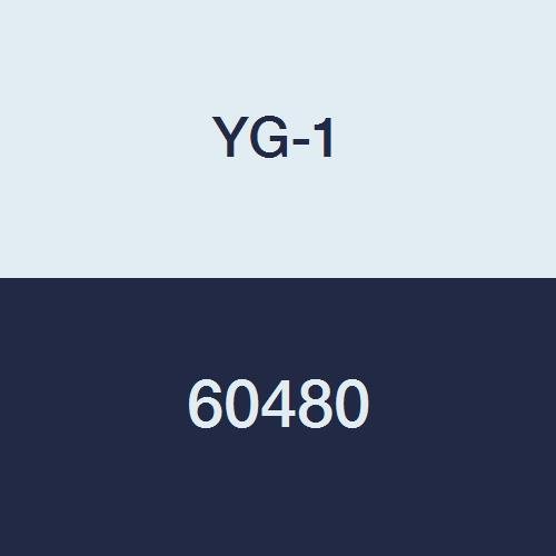 YG-1 60480 HSSCo8 Kaba İşleme Frezesi, Çok Kanallı, Normal Uzunluk, Kaba Adım, Kaplamasız Kaplama, 5-3 / 4 Uzunluk,