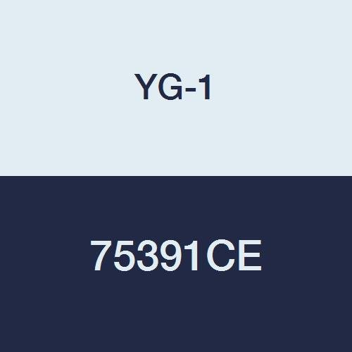 YG-1 75391CE HSS Kaba Freze, Çok Flüt, Saplama Uzun Uzunluk, İnce Adım, Merkez Kesme, TiAlN-Extreme Finish, 3-1/8